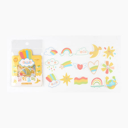 Coco World [Rainbow] Stickers Pack