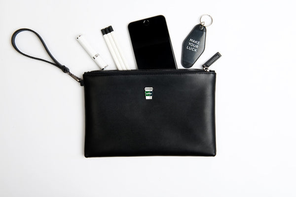Moment [Coffee] Flat Case Pouch By Kiitos Life