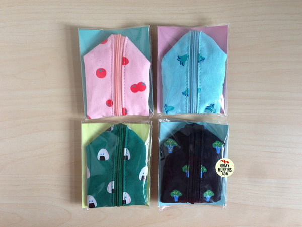 Key Coin [Rice Roll] Pink Pouch By 小野 Xaoye