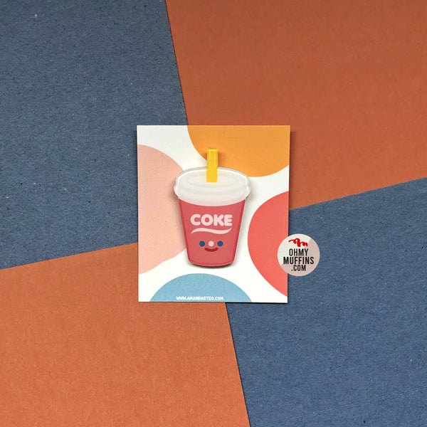 Cute Food [Coke] Pin