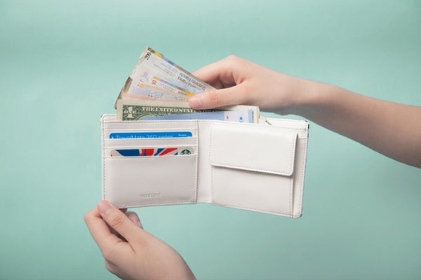 Colour Story Short Wallet By YIZI STORE