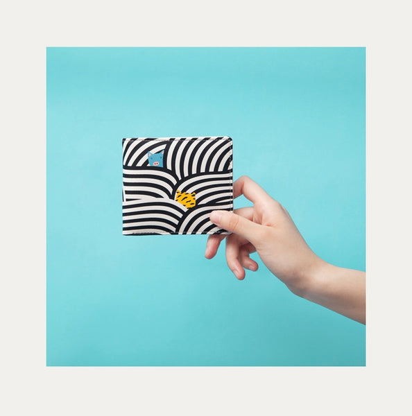 Colour Story Short Wallet By YIZI STORE