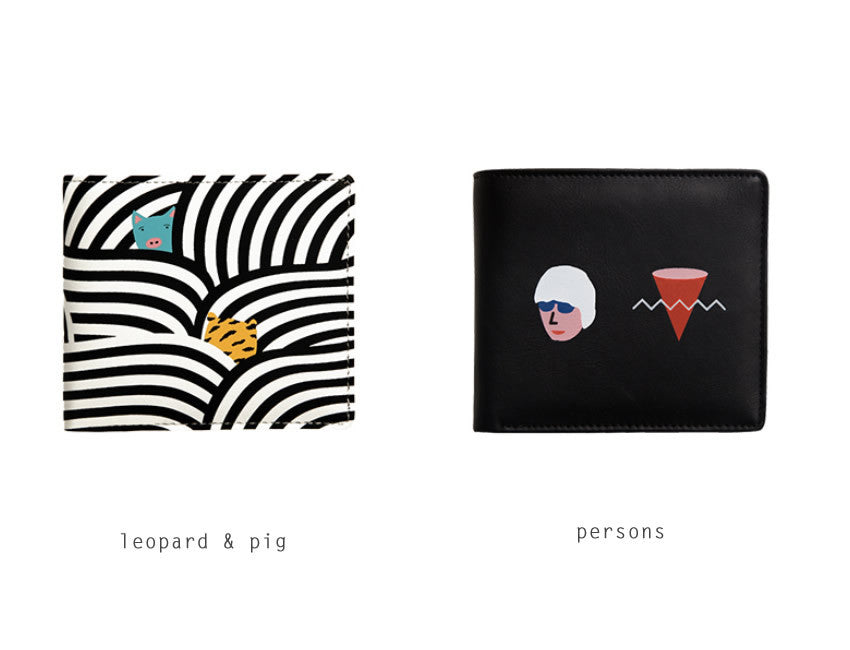 Colour Story Short Wallet By YIZI STORE