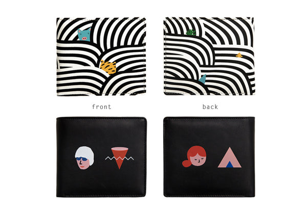 Colour Story Short Wallet By YIZI STORE