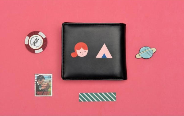 Colour Story Short Wallet By YIZI STORE