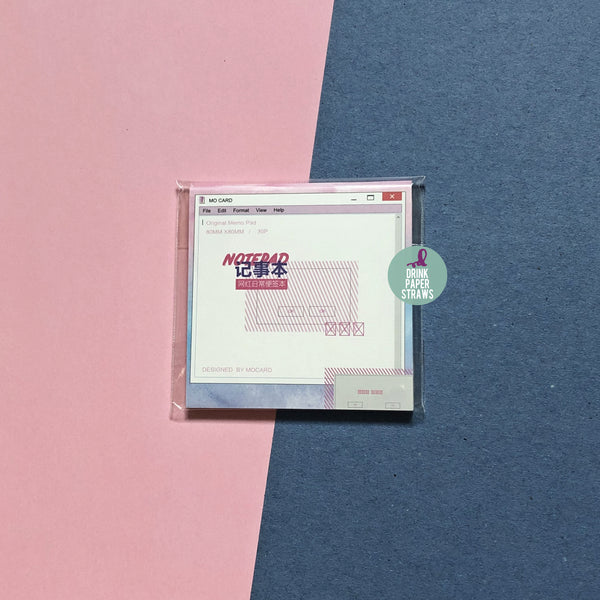 Computer App Notepad Window Notepad Memo Pad