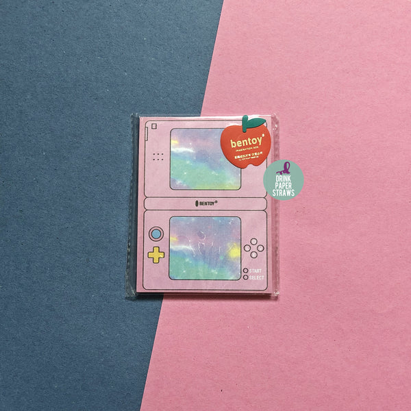 Computer Pink Notepad Game Machine By Bentoy