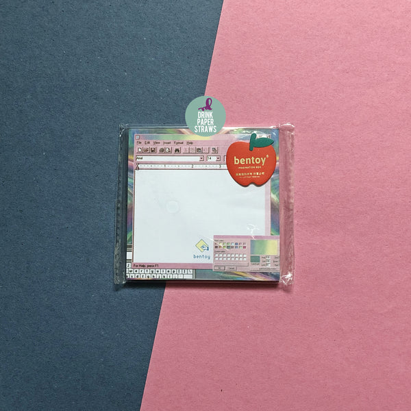 Computer Pink Sketchpad Notepad By Bentoy