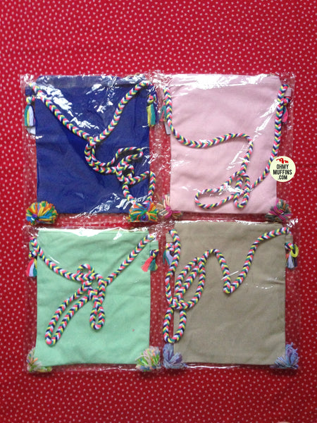 Convenience Store [Scallions] Embroidered Sling Bag By Bentoy