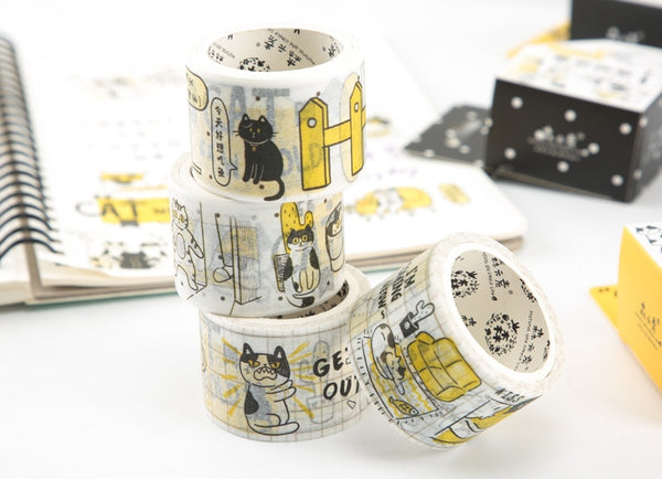 Cat World Washi Tape