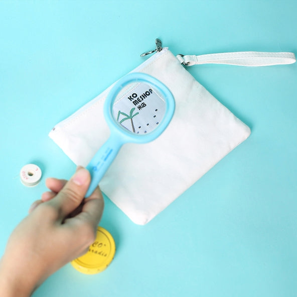 Small Storage Crocodile White Pouch By YIZI STORE X KOMESHOP