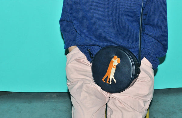 Round Crossbody Bag by Kiitos Life - OUT OF PRODUCTION