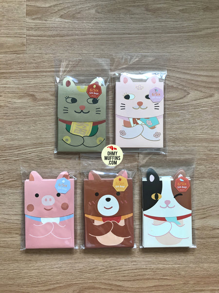 Cute Animals [Fish Cat] Red Packets By U-Pick
