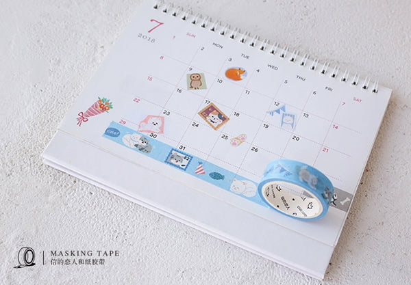 Calico & Fortune Cats Washi Tape