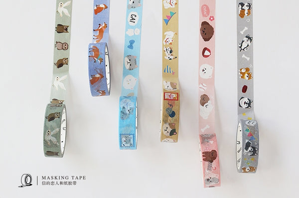 Calico & Fortune Cats Washi Tape