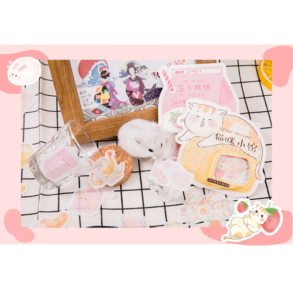 Cute Food [Cat Shop] Stickers Pack
