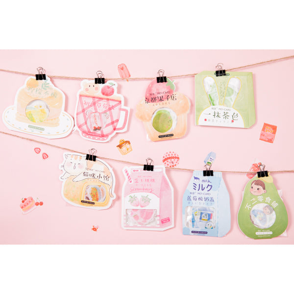 Cute Food [Cat Shop] Stickers Pack
