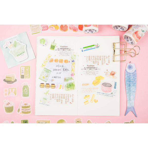 Cute Food [Matcha] Stickers Pack