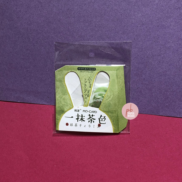 Cute Food Matcha Stickers Pack