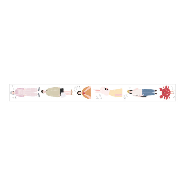 Cute Girl Washi Tape