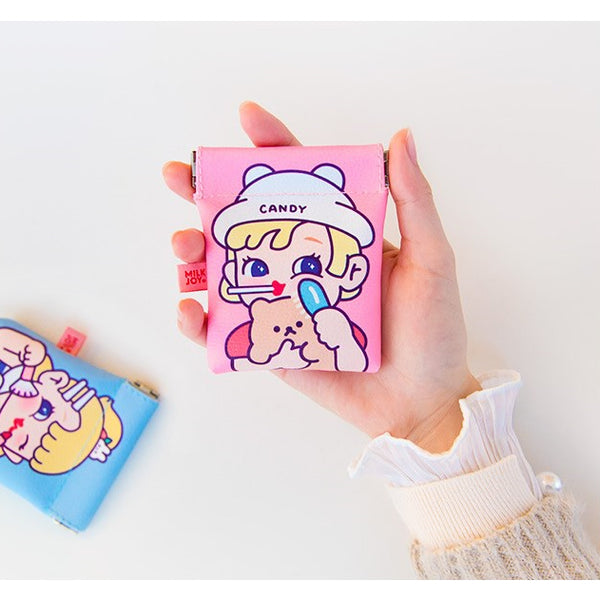 Cutie Girl [Pink] Earphone Case By Milkjoy