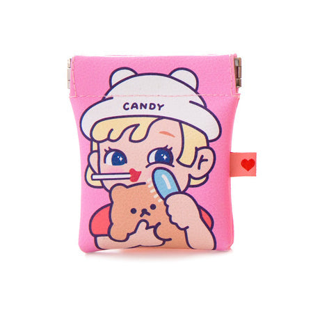 Cutie Girl [Pink] Earphone Case By Milkjoy