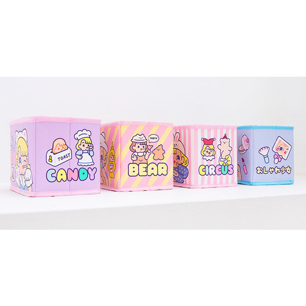 Cutie Girl [Cat] Storage Box By Milkjoy