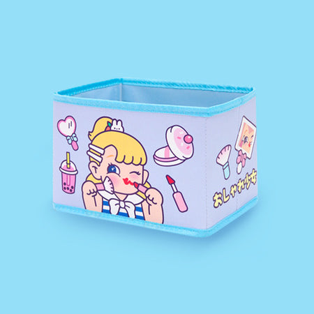 Cutie Girl [Cosmetics] Storage Box By Milkjoy