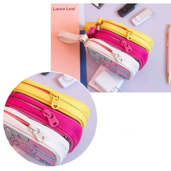 Cutie Girl [Unicorn Girl] Cable Holder Pouch By Milkjoy