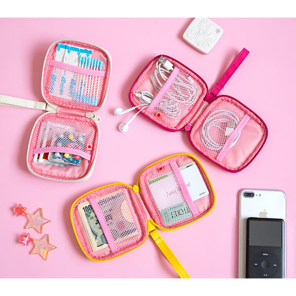 Cutie Girl [Unicorn Girl] Cable Holder Pouch By Milkjoy