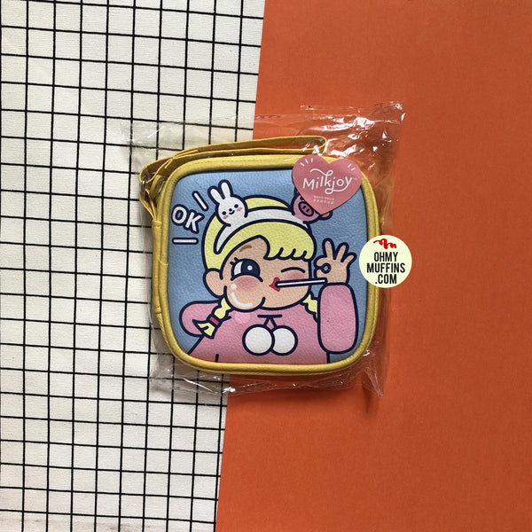 Cutie Girl OK Girl Cable Holder Pouch By Milkjoy