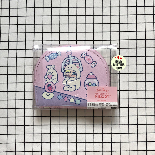 Cutie Girl Hey Rabbit Card Holder Pouch By Milkjoy