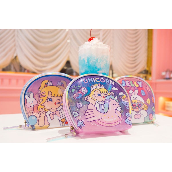 Cutie Girl [Selfie Girl] Jelly Pouch By Milkjoy
