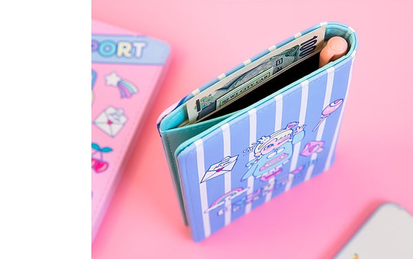 Cutie Girl Ok Ok Passport Cover By Milkjoy