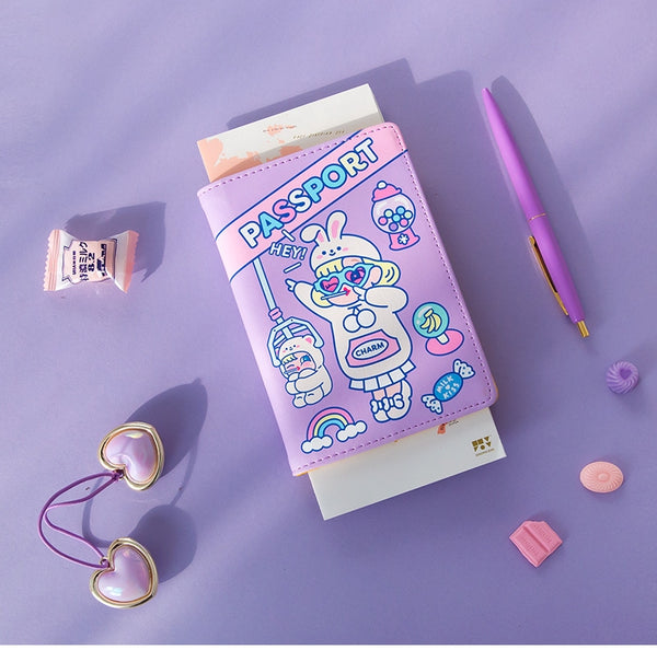Cutie Girl UFO Catcher Passport Cover By Milkjoy