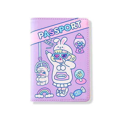 Cutie Girl UFO Catcher Passport Cover By Milkjoy
