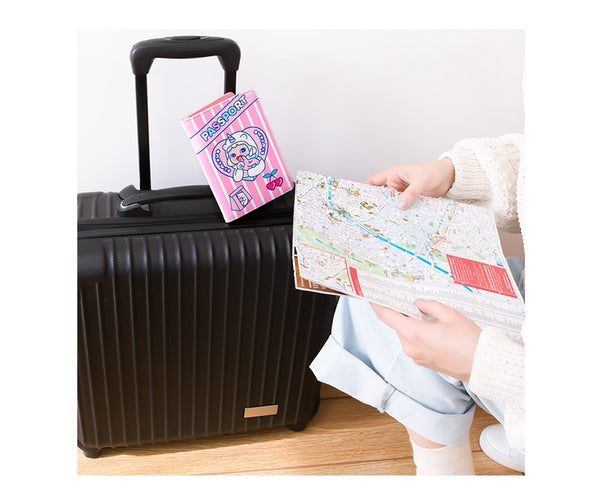Cutie Girl [Unicorn] Passport Cover By Milkjoy