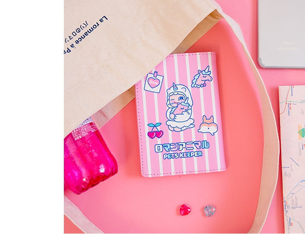 Cutie Girl [Unicorn] Passport Cover By Milkjoy