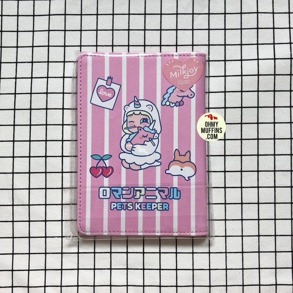 Cutie Girl Unicorn Passport Cover By Milkjoy
