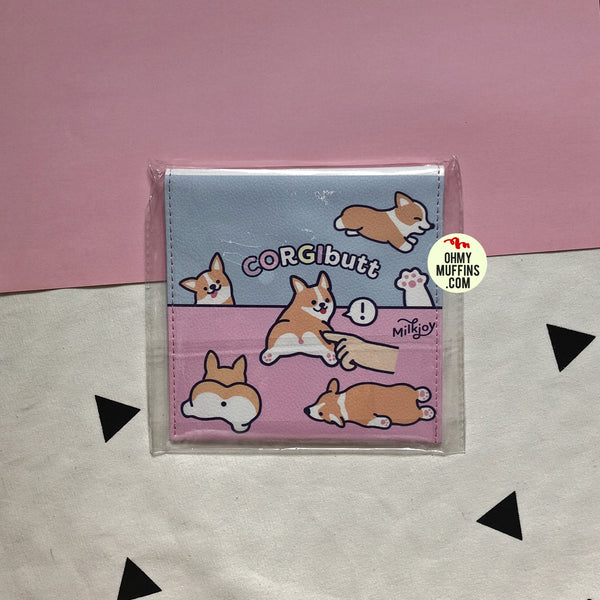 Cutie Girl Corgi Butt Sanitary Holder Pouch By Milkjoy