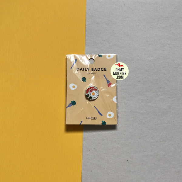 Daily Badge [Good Morning] Pin By Dailylike