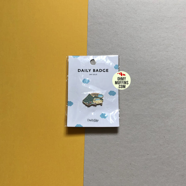 Daily Badge Rainbow Pin By Dailylike