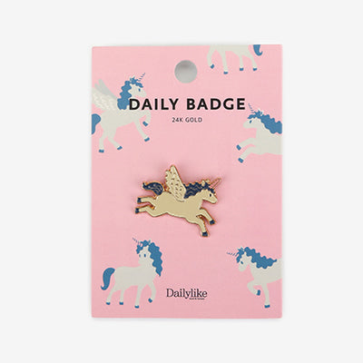 Daily Badge Unicorn Pin By Dailylike