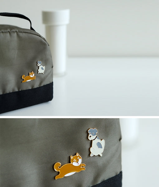 Daily Badge Shiba Inu Pin By Dailylike