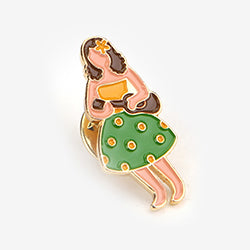 Daily Badge Hula Dance Pin By Dailylike