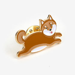 Daily Badge Shiba Inu Pin By Dailylike
