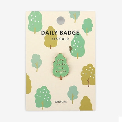 Daily Badge Tree Pin By Dailylike
