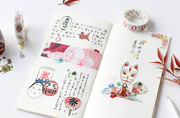 Face Mask Washi Tape