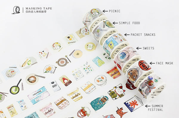 Simple Food Washi Tape