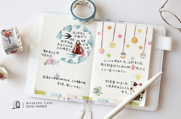 Embroidered Ball Washi Tape
